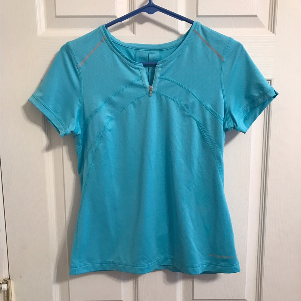 Brooks, Activewear Blue Equilibrium Tech M EUC